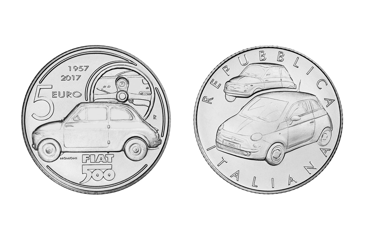 Fiat 500 na kovancu