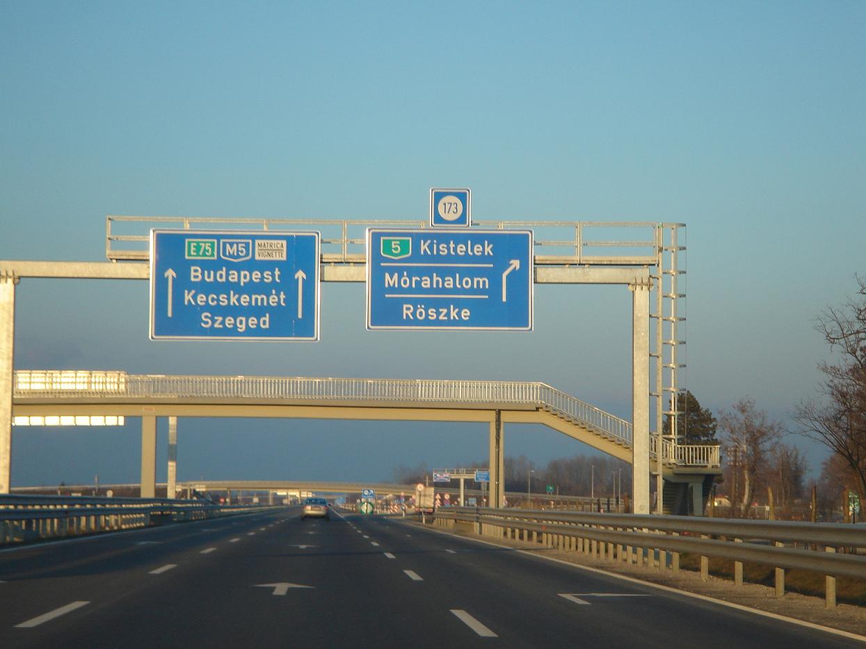Prepovedano prehitevanje na Madžarskem