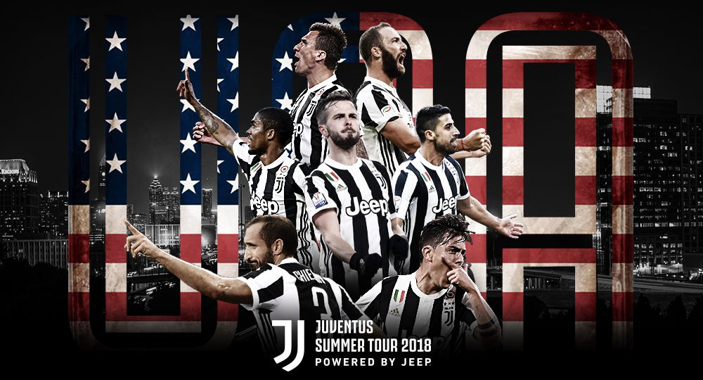 Juventusova poletna turneja 2018 pod pokroviteljstvom znamke Jeep
