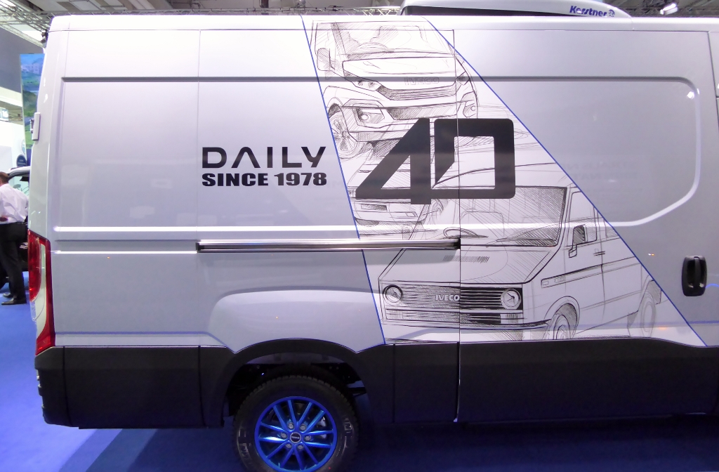 40 let priljubljenega Dailya je Iveco proslavil s posebno serijo.