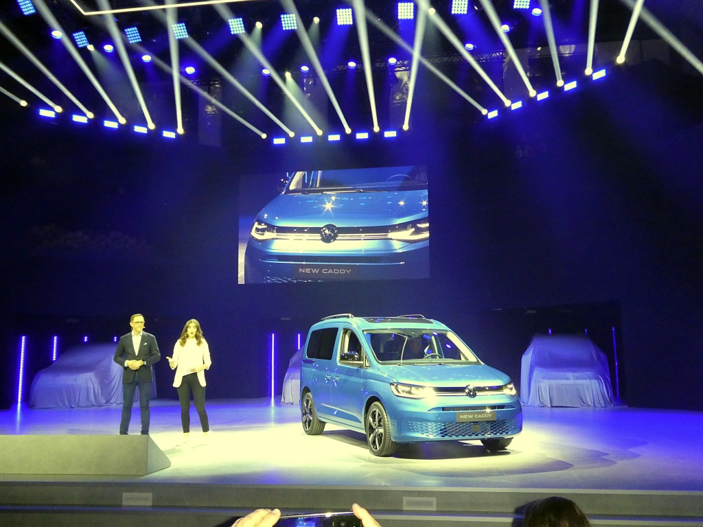 Volkswagen je novega Caddya predstavil v Dusseldorfu