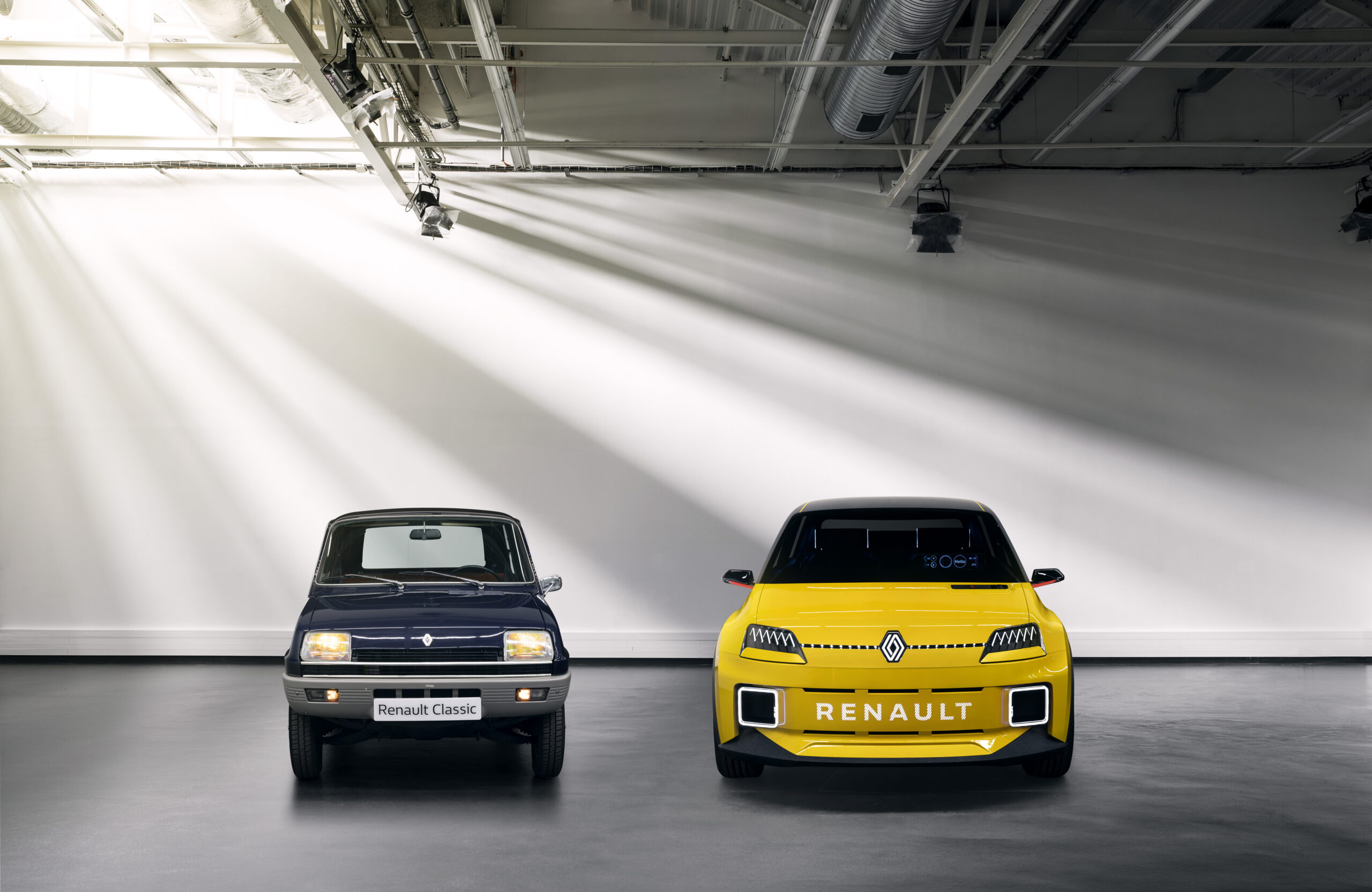 Študija Renault 5 Prototype: pomežik z žarometoma