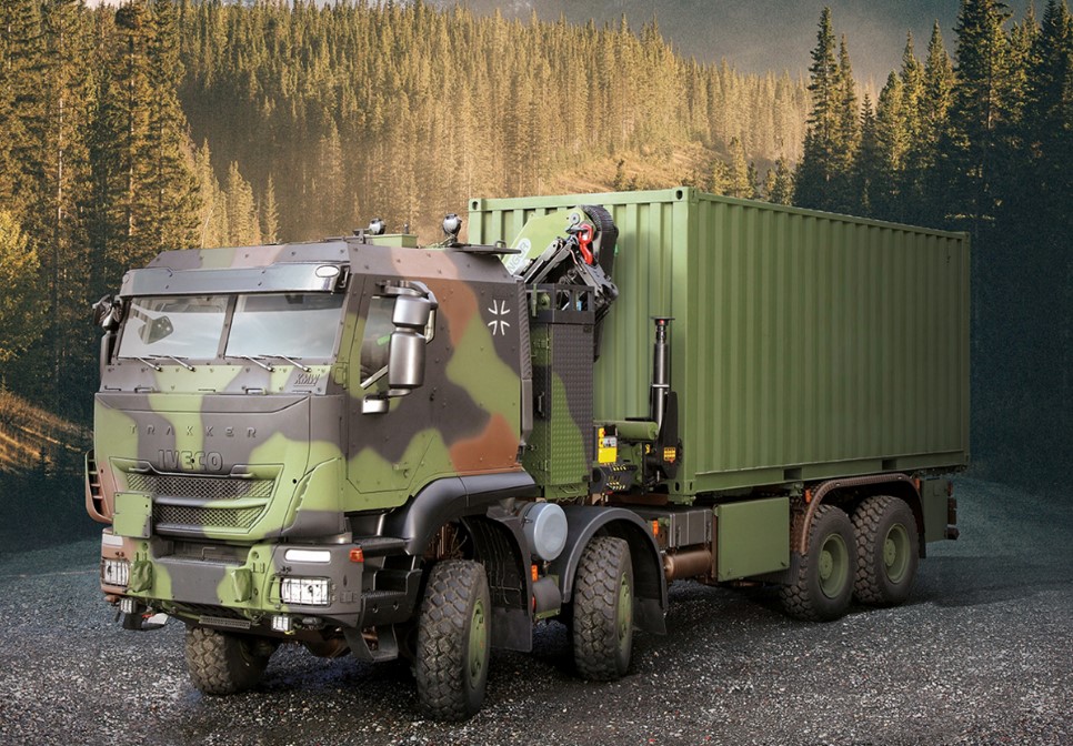 Iveco Defense Vehicles dobavlja nemški vojski tretjo generacijo oklepnih bojnih tovornjakov GTF 8×8