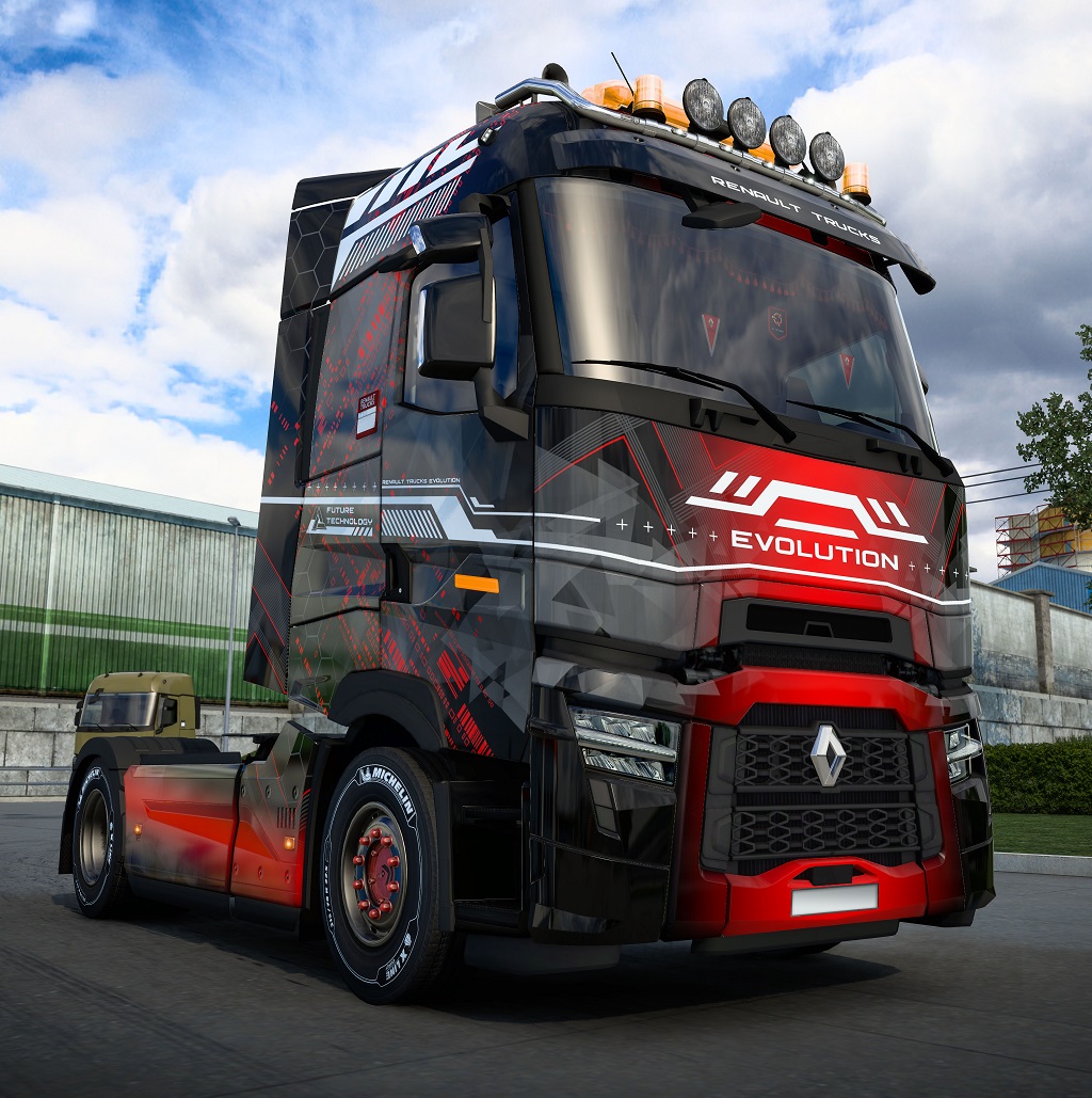 Slovenska kreacija na novem Renault Trucksu