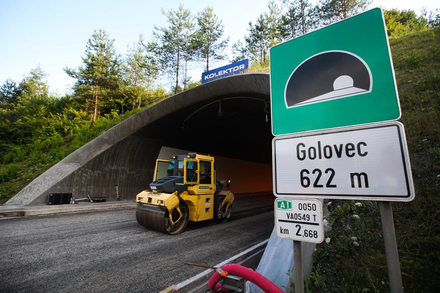 Golovec sodoben in najbolj varen tunel pri nas