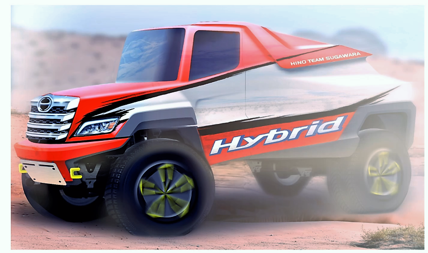 Hibridni Hino za Dakar 2022