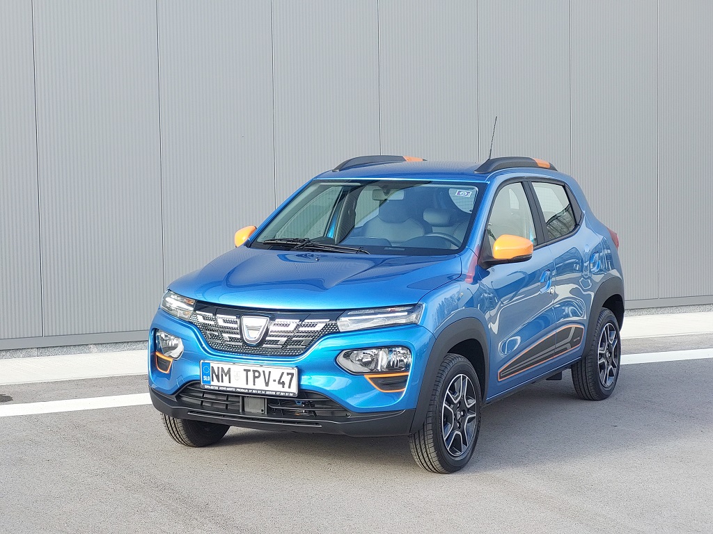 Pomladanska električna Dacia