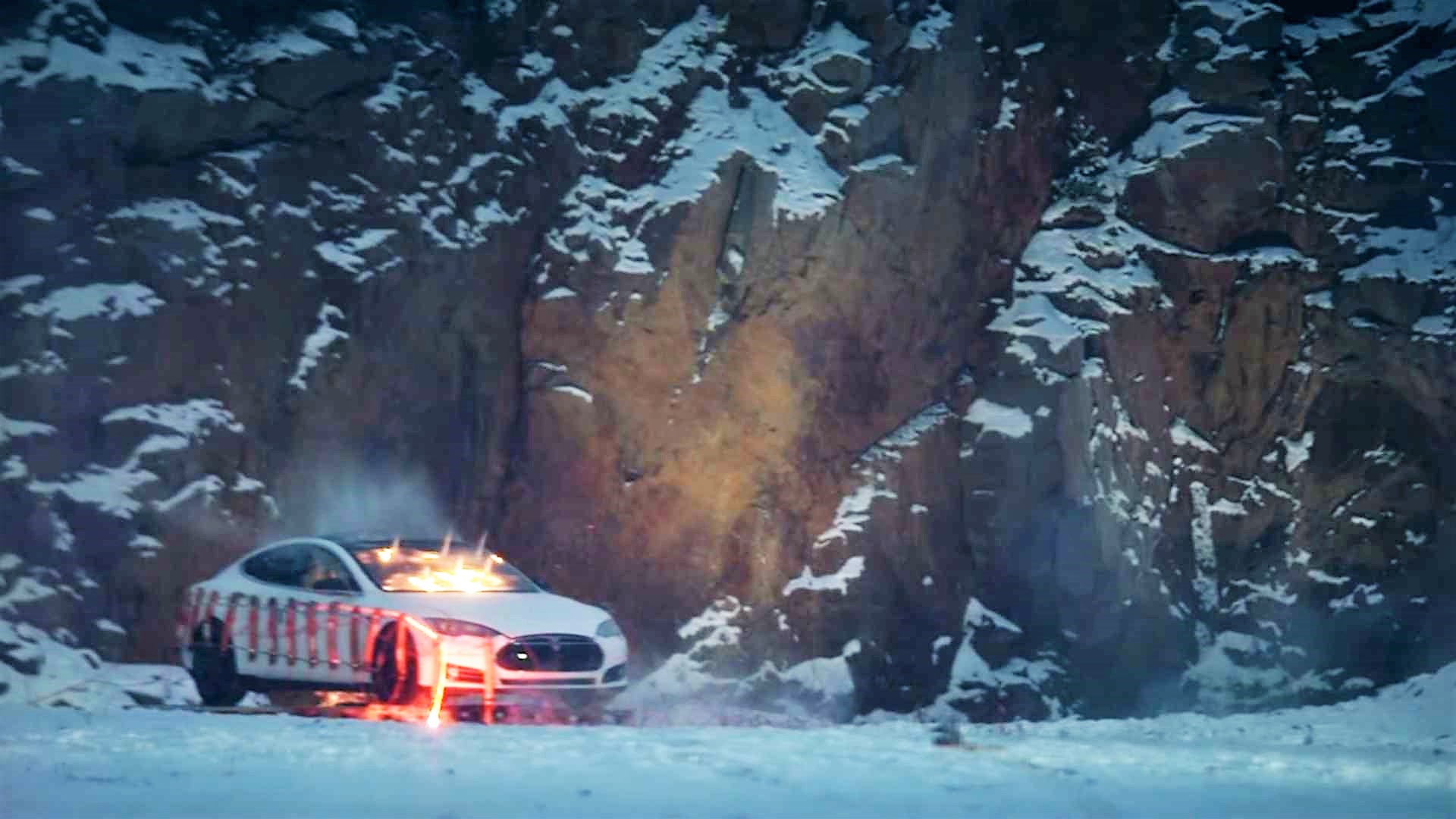 Tesla letela v zrak