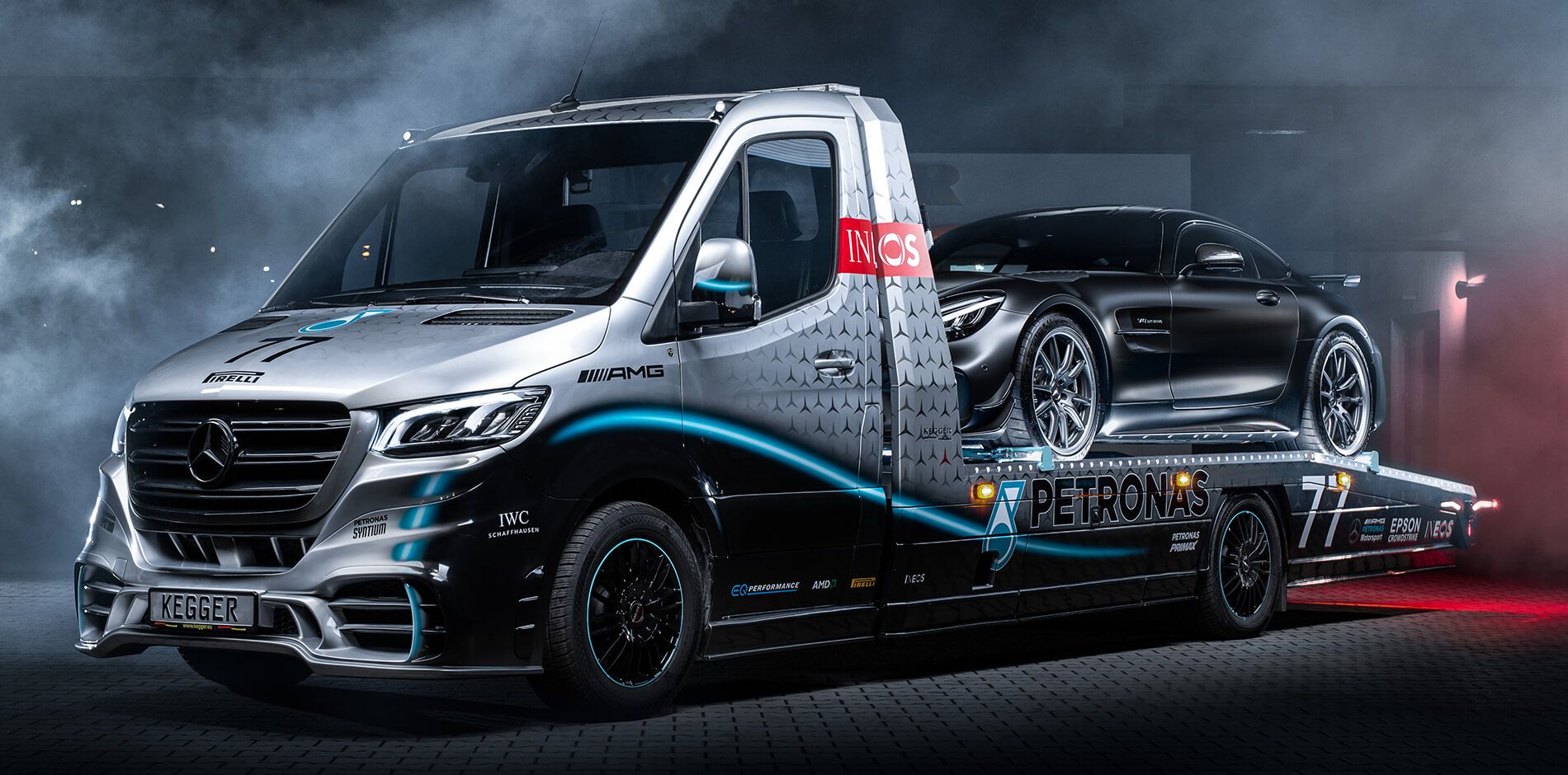 Mercedes-Benz Sprinter Petronas F1 Edition, najbolj atraktivno vlečno vozilo