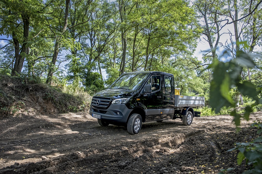 Sprinter z naprednejšim pogonom