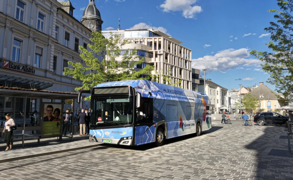 Na avstrijsko koroško avtobusi na vodik