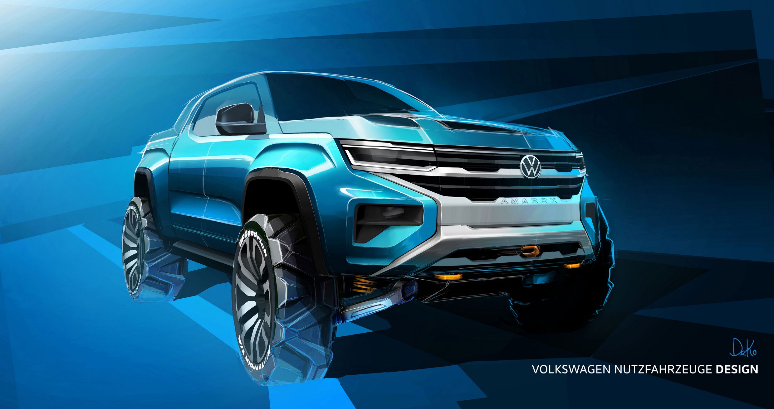 Novi Amarok: markanten pickup za soustvarjalce jutrišnjega dne