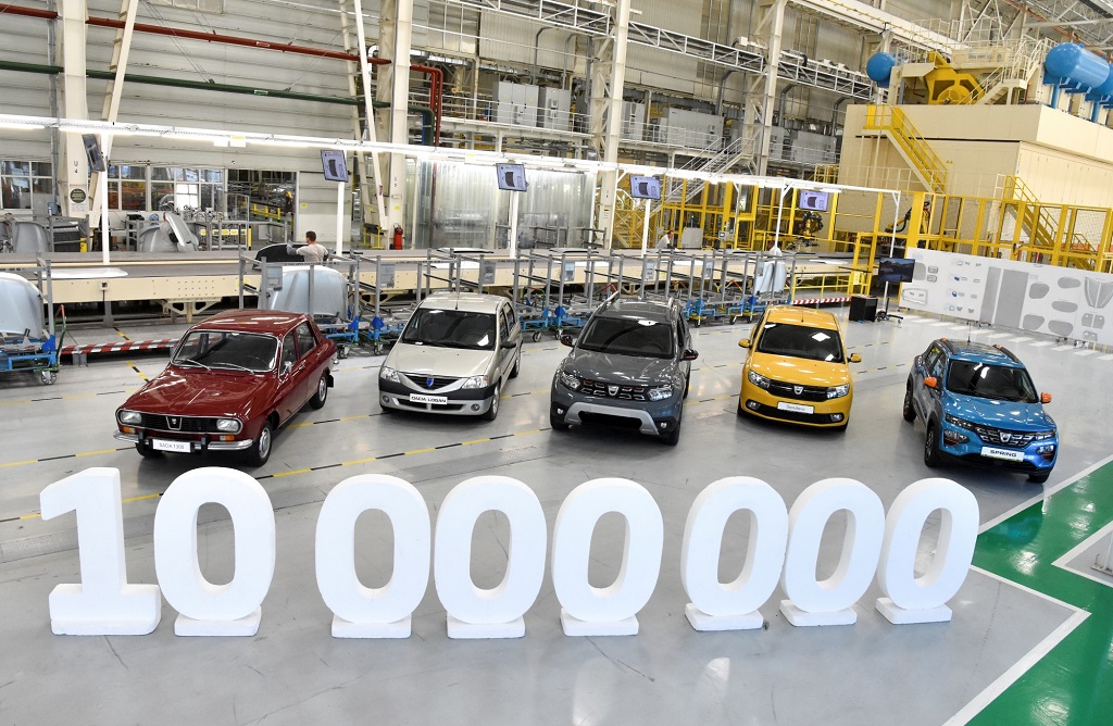 Dacia z 10 milijoni vozil