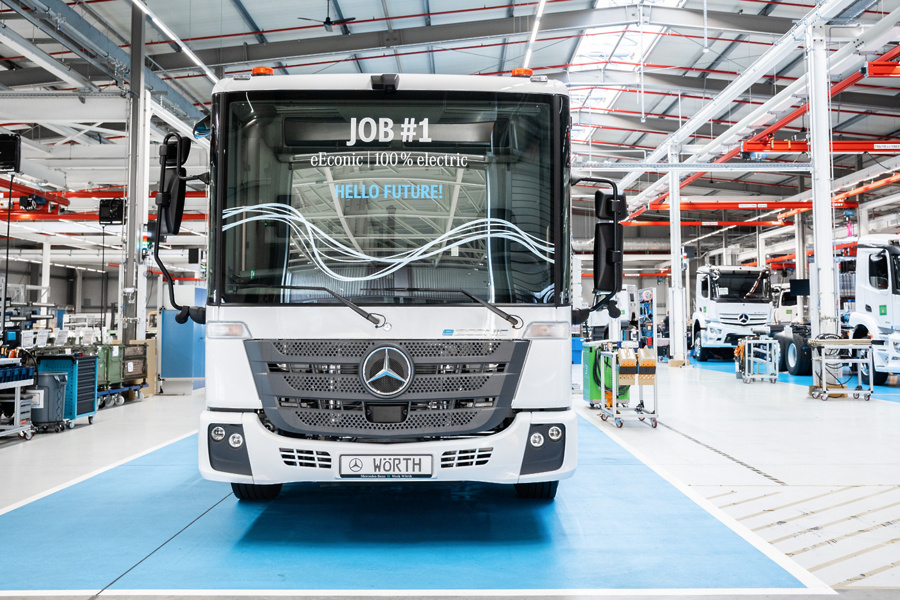 Prvi serijski Mercedes eEconic