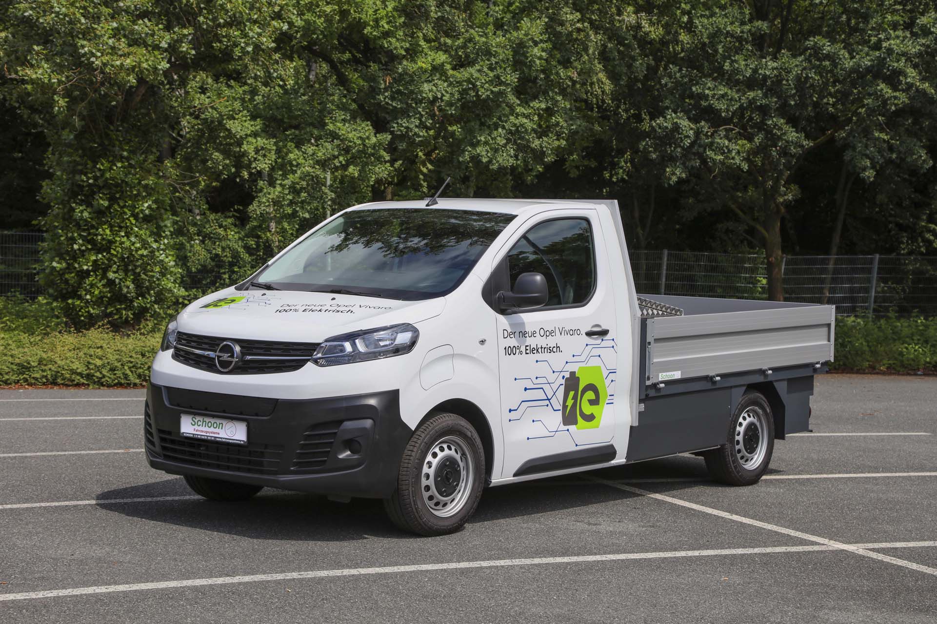 Opel Vivaro v izvedbi Flatbed Truck