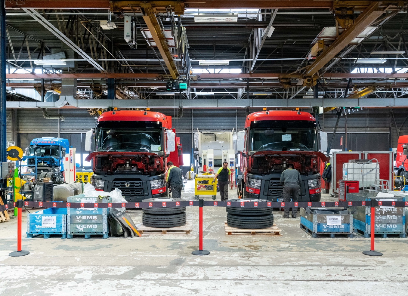 Renault Trucks odpira tovarno z »rabljenimi« rezervnimi deli za tovornjake