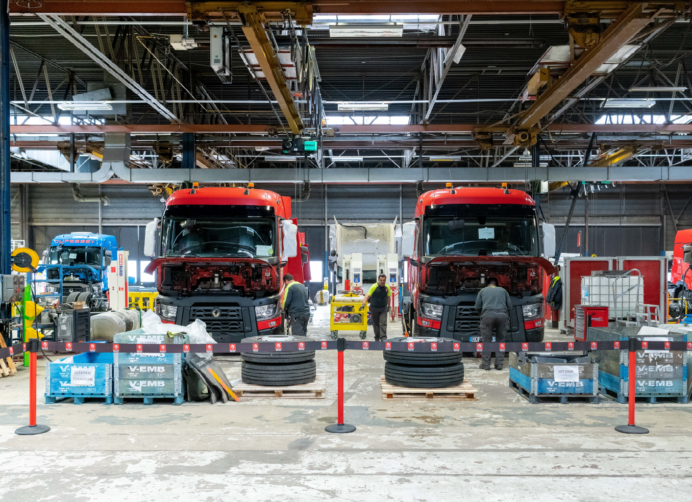 Renault Trucks odpira tovarno z »rabljenimi« rezervnimi deli za tovornjake