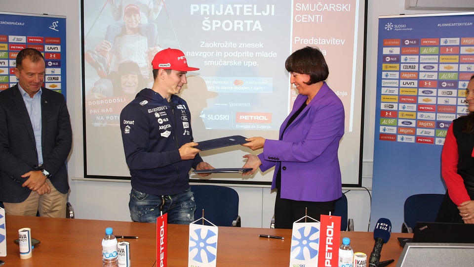 Petrol podaljšal sodelovanje z Žanom Kranjcem, zaživela tudi akcija “Smučarski centi”