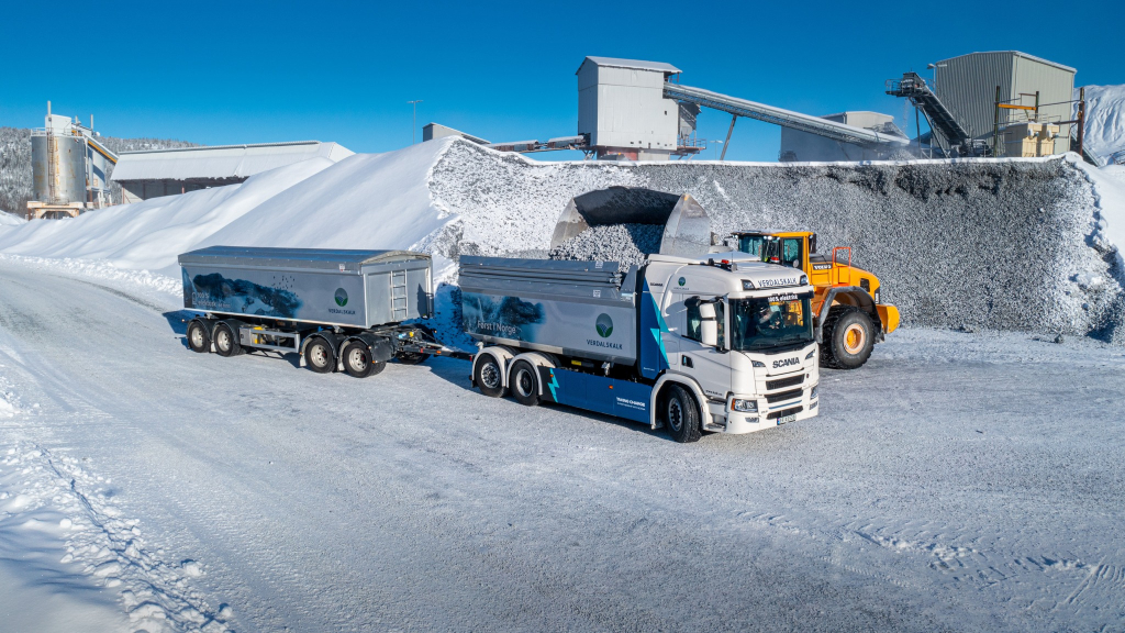 66 tonska Scania na elektriko