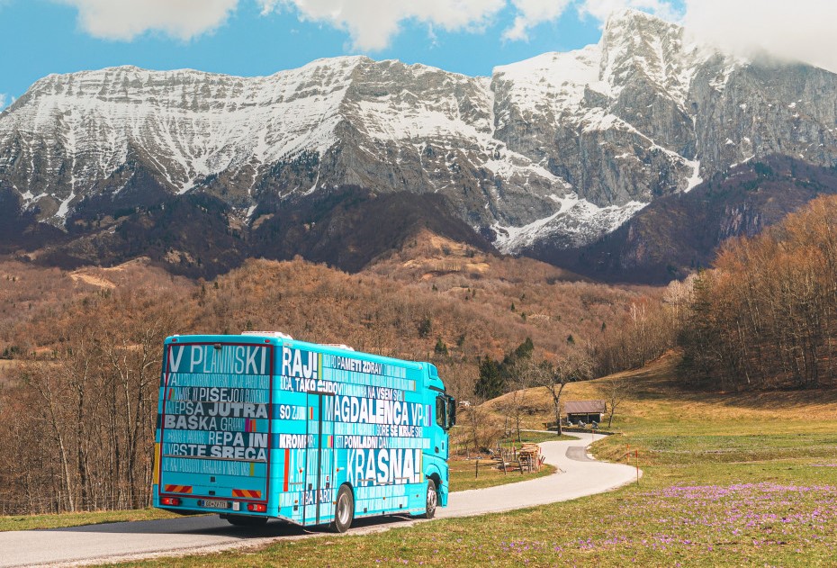 Zgornje Posočje z novim biblotruckom