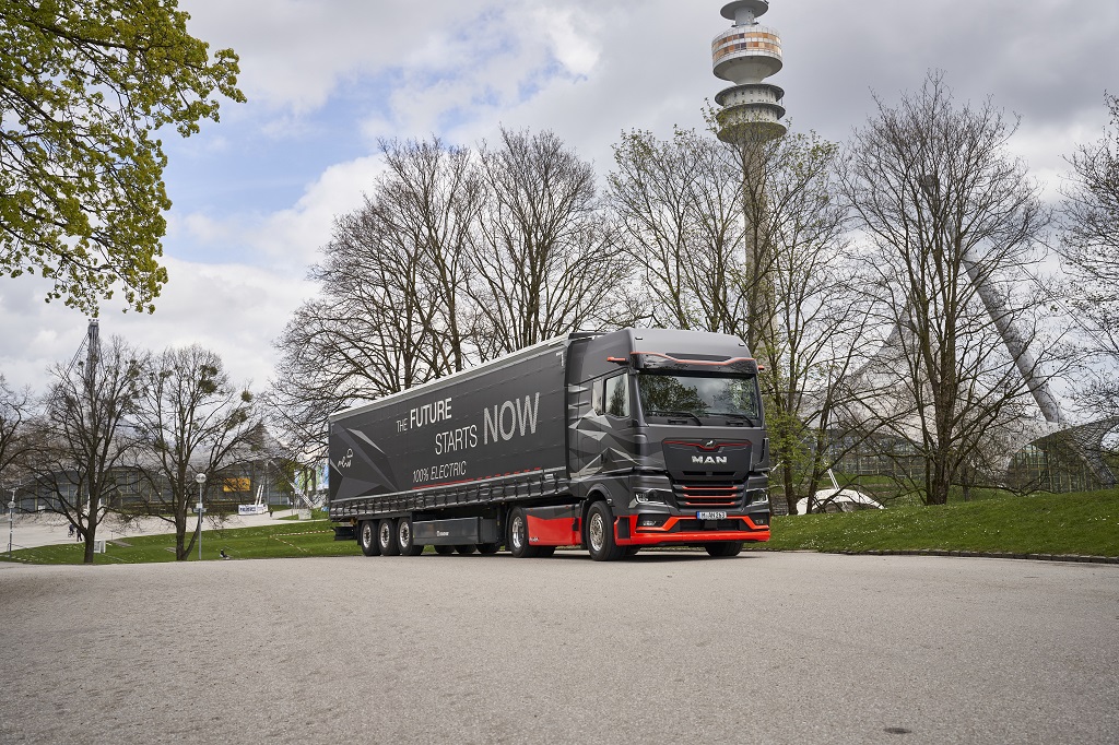 MAN eTruck na javnih cestah