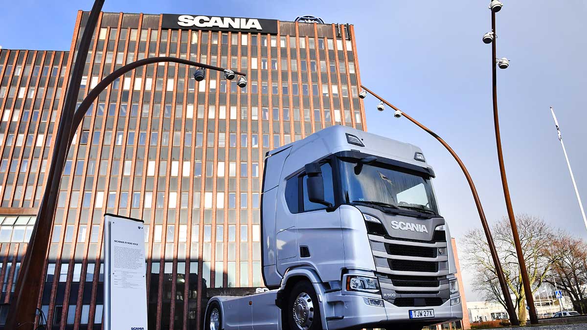 Scania zapira tovarno v Södertälju