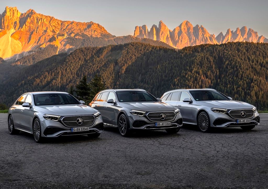 Zadnji Mercedes E z motorjem na notranje zgorevanje