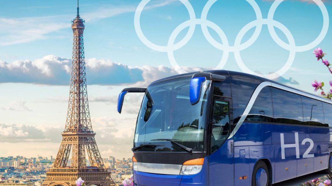 Avtobusi na gorivne celice bodo prevažali športnike na olimpijskih igrah 2024