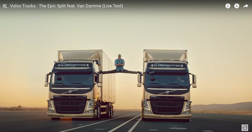 Po 10 letih sodelovanja med Volvom in Jean Claude van Damme