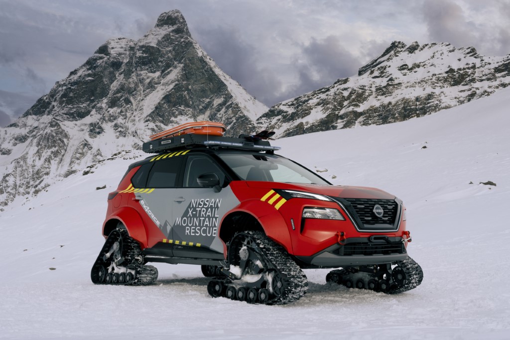Nissan X-Trail za gorske reševalce