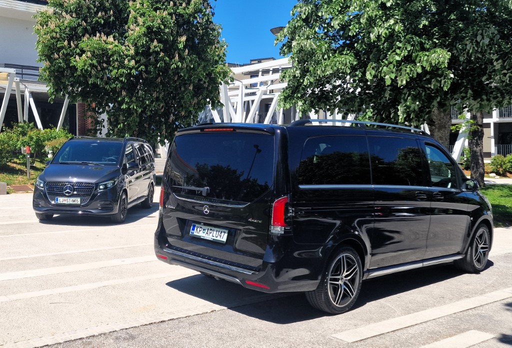 Shuttle prevozi na najvišjem nivoju – novi Mercedes V
