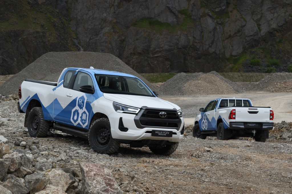 PROJEKT HILUXA NA VODIKOVE GORIVNE CELICE JE DOSEGEL NASLEDNJO FAZO