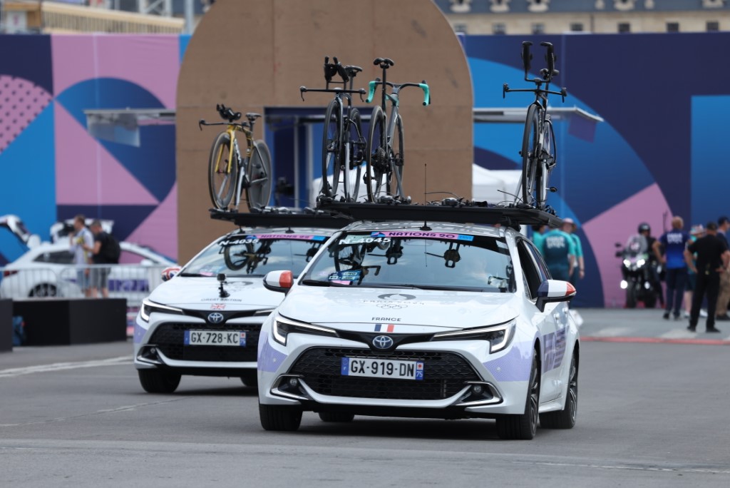 Toyota izboljšuje varnost kolesarjev na olimpijskih igrah