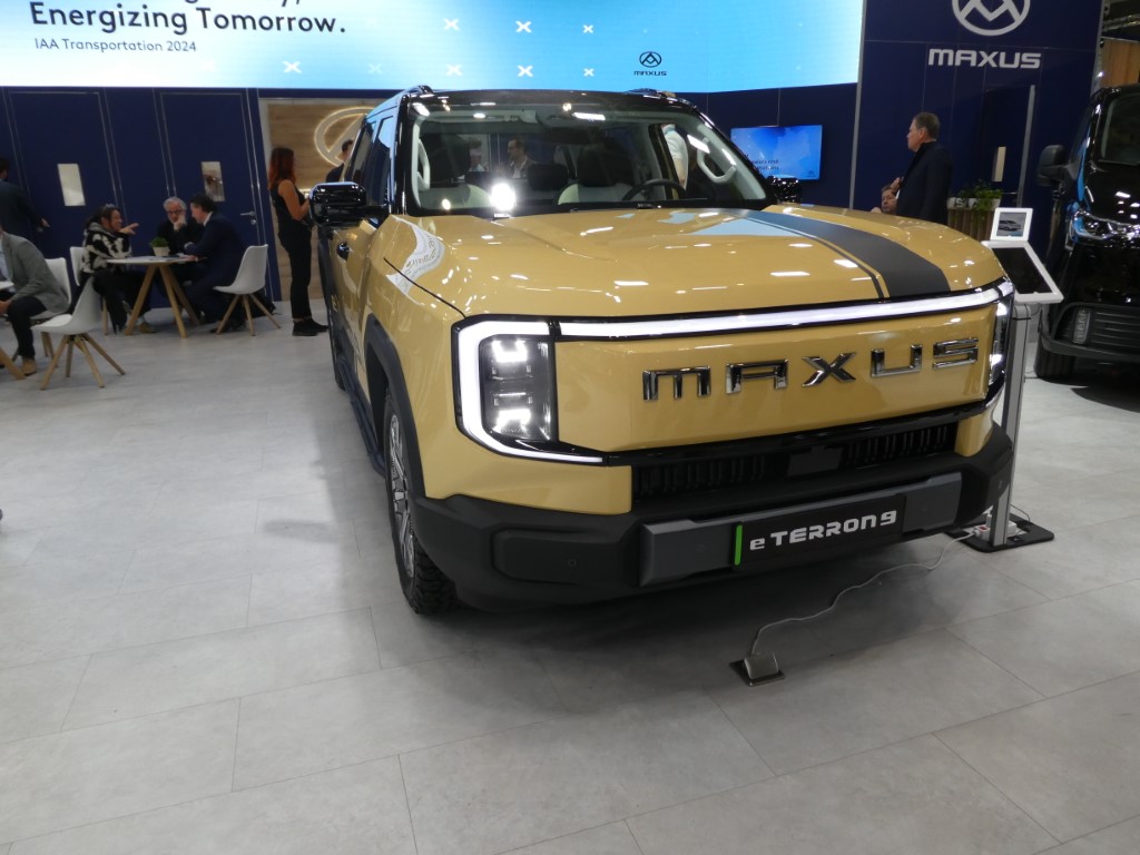 MAXUS predstavlja nov električni pick-up eTerron9