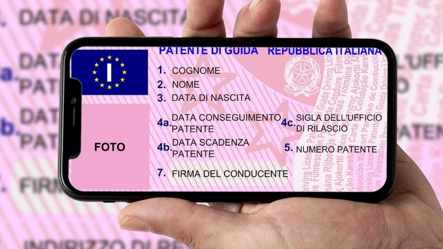 Digitalno vozniško dodovljenje.