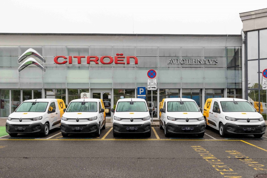 Citroën in Pošta Slovenije