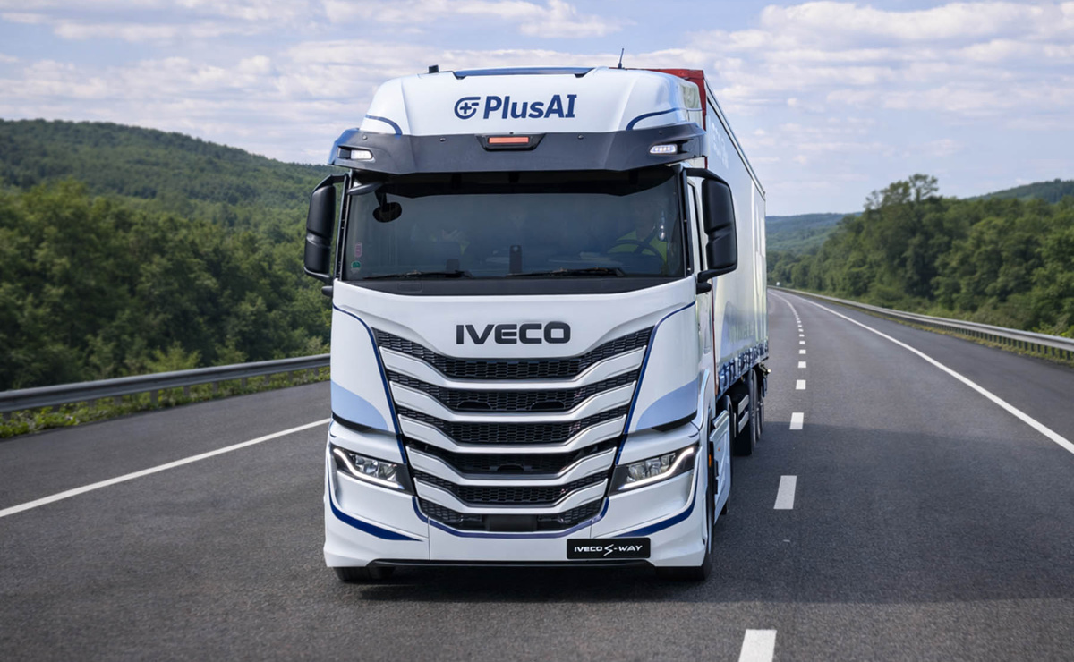 IVECO in PlusAI začenjata nov program avtonomne vožnje 4. stopnje